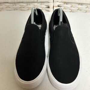 Hurley black canvas arlo‎ size 9 euc